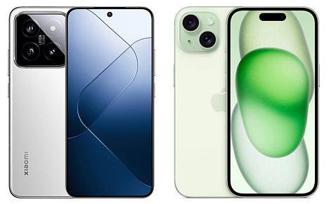 Битва великих: сравнение Xiaomi 14 и iPhone 15