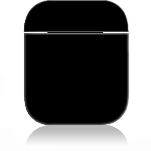 Чехол силиконовый для AirPods (Чёрный)