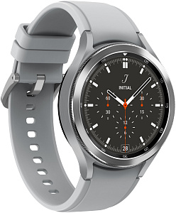Умные часы Samsung Galaxy Watch 4 Classic 46мм (RU/A) (Cеребристый, RU)
