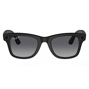 Умные очки Ray-Ban Wayfarer RW4008 Matte Black (Polar gradient graphite, 53)
