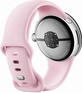 Умные часы Google Pixel Watch 3 45mm (Polished Silver/Rose)