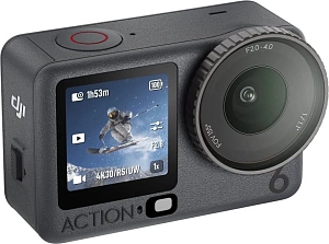 Экшн-камера Dji Osmo Action 6 Adventure Combo (Черный)