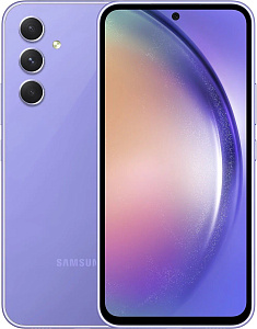 Смартфон Samsung Galaxy A54 5G 6/128GB (6 ГБ, 128 ГБ, Фиолетовый, nanoSim+eSim, Global, Без Rustore)