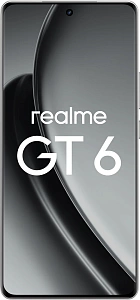 Смартфон Realme GT6 12/256GB (Серебристый, 12 ГБ, 256 ГБ, Dual nanoSim, Global, Без Rustore)