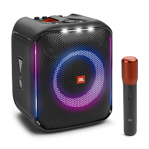 Портативная акустика JBL Partybox Encore с 2 микрофонами (Черный)
