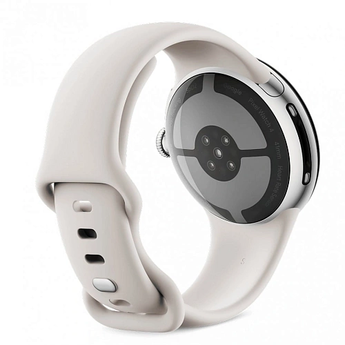 Умные часы Google Pixel Watch 4 (Polished Silver/Porcelain, 41mm, Bluetooth)