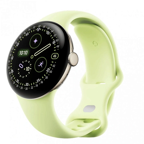 Умные часы Google Pixel Watch 4 (Champagne Gold/Lemongrass, 41mm, Bluetooth)