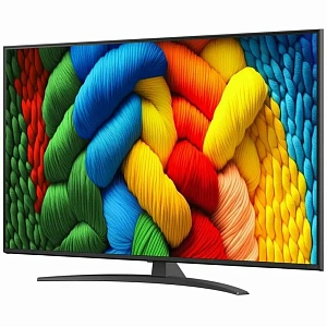 Телевизор LG 43NANO81A6A (Черный, 43")