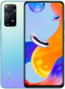 Смартфон Xiaomi Redmi Note 11 Pro 4G 6/128GB (Синий, 128 ГБ, 6 ГБ, Dual nanoSim, Global, Без Rustore)