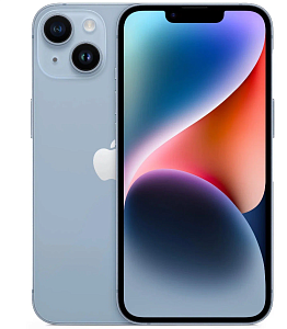 Смартфон Apple iPhone 14 Plus 256GB eSIM (256 ГБ, Синий, США, 6 ГБ, eSim, Без Rustore)