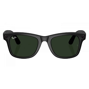 Умные очки Ray-Ban Wayfarer RW4006 Matte Black (Transitions Graphite Green, 50)
