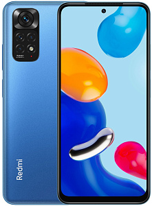 Смартфон Xiaomi Redmi Note 11 4/128GB Global (4 ГБ, 128 ГБ, Синий, Global, Dual nanoSim, Без Rustore)